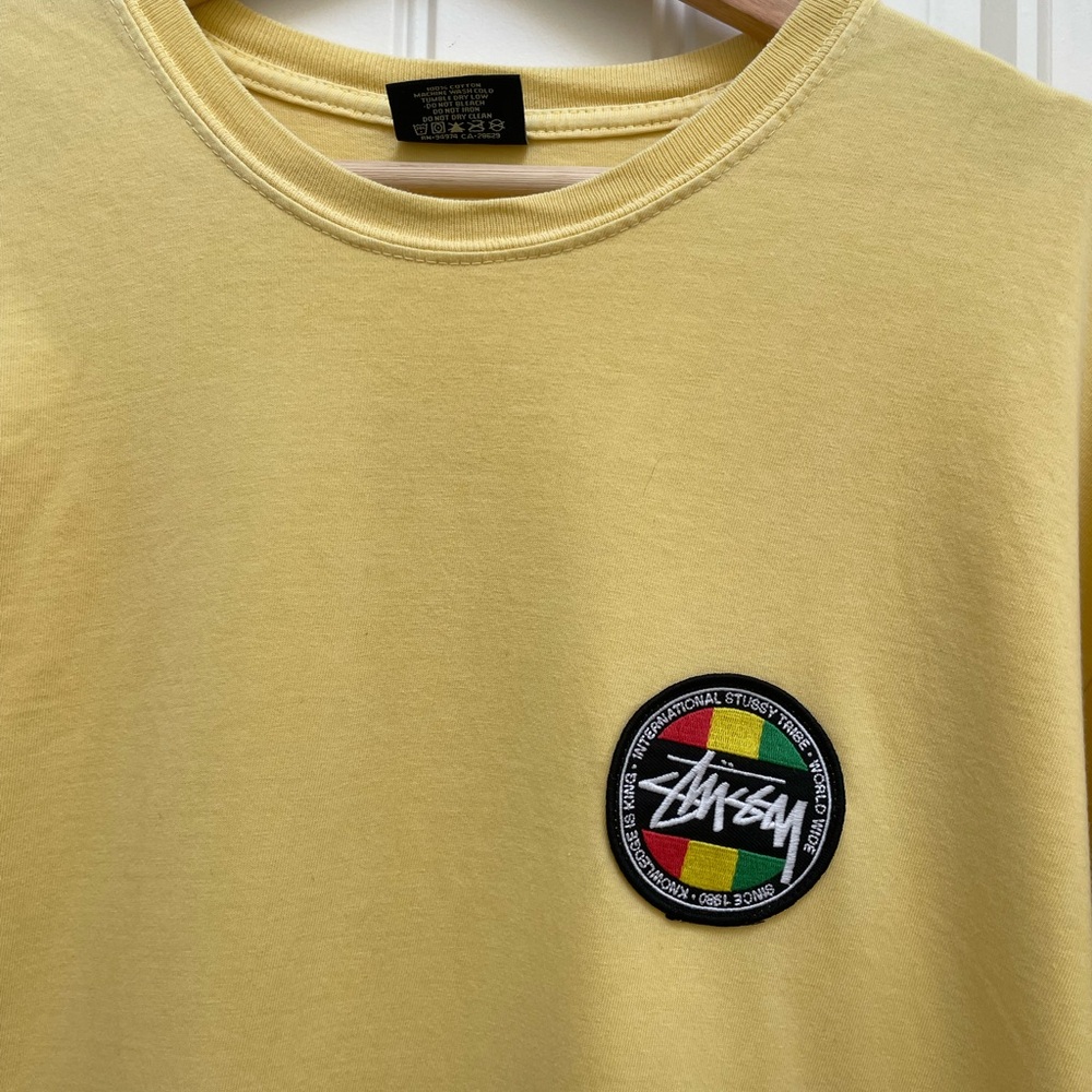 Vintage Stüssy Yellow Shirt